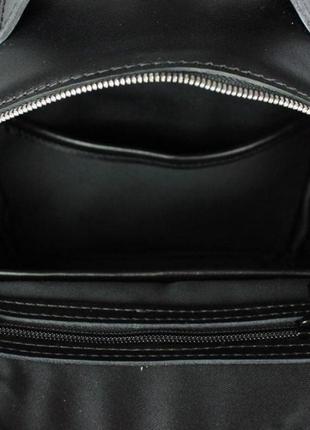 Кожаный рюкзак groove s черный5 фото