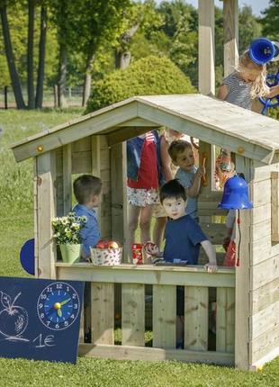 Дитяча ігрова вежа з будиночком blue rabbit lookout4 фото