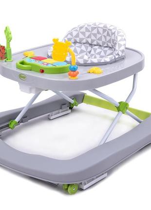 Ходунки 4baby walk’n push (колір – grey)