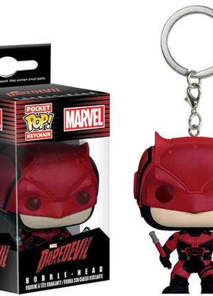 Брелок сорвиголова (daredevil) funko pop keychain