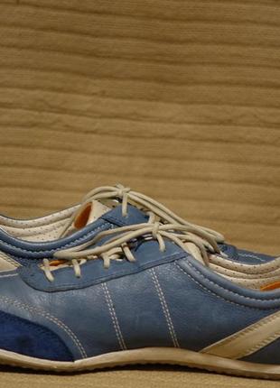 Легонькие комбинированные фирменные кроссовки geox respira италия 39 р5 фото