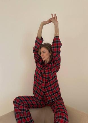 Жіноча піжама сорочка + штани : s,m,l,xl4 фото