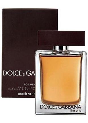 The one for men - dolce & gabbana чоловіча туалетна вода 100мл...2 фото