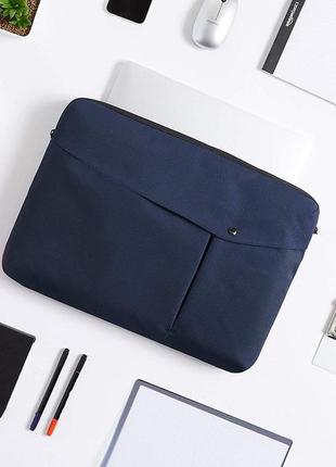 Сумка для ноутбука 17 дюймов amazon basics синий2 фото