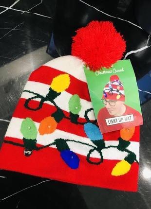 Новорічна різдвяна шапка talking french belgium
