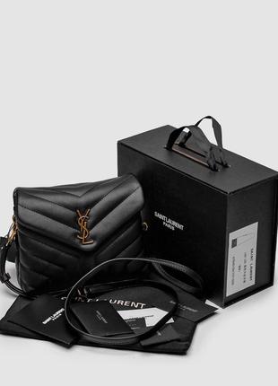 Сумка в стиле Saint Laurent Cassandra Sandalen 75mm Schwarz