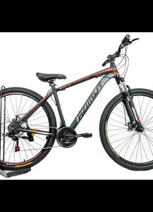 Велосипед azimut 27.5″ 40d gfrd рама 17, черно-красный black-red