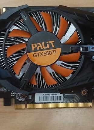 Відеокарта pci express 2.0 16 geforce gtx 550 ti 1 gb gdr 5 чудово працює.