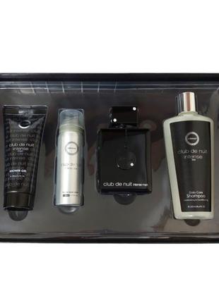 Набор для мужчин club de nuit intense man armaf sterling 4 предмета