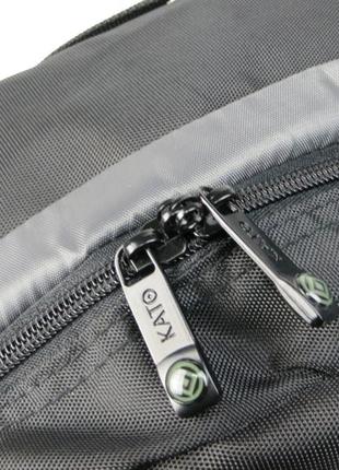 Рюкзак с отделом для ноутбука 15,6 дюймов kato assen черный9 фото