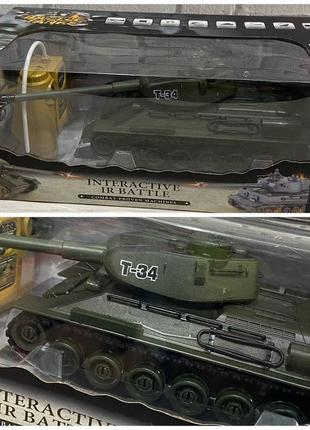 Іграшковий танк т34 на радіокеруванні р/в 998092 фото