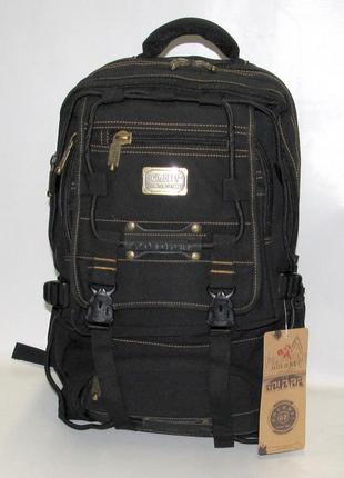 98209 - крепкий брезентовый рюкзак фирмы gold be2 фото