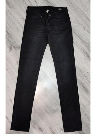 Нові фірмові джинси штани брюки чорні прямі класичеі труби1 фото