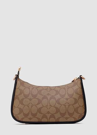 Сумка coach teri shoulder bag in signature canvas2 фото