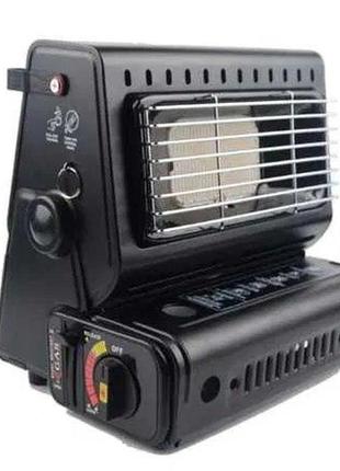 Портативный газовый обогреватель, 2в1, двойной редуктор