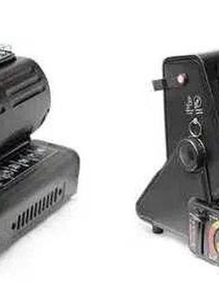 Портативный газовый обогреватель, 2в1, двойной редуктор