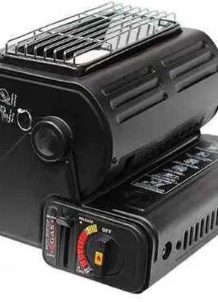 Портативный газовый обогреватель, 2в1, двойной редуктор