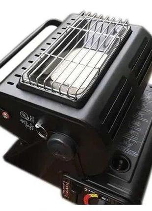 Портативный газовый обогреватель, 2в1, двойной редуктор