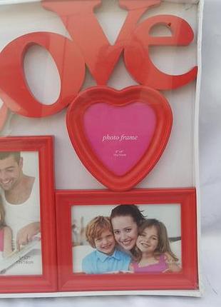 Фоторамка колаж "love"