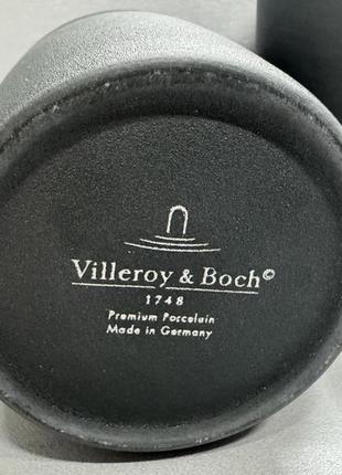 Villeroy & boch manufacture rock coffee to go travel mug, 290 ml, matt black кружка4 фото