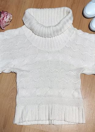 Ажурний теплий жилет madonna