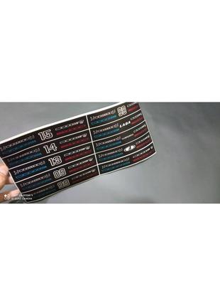 Читайте описання! наклейки на шкали печори ваз 2115,2114,2113,2109,21099 лала самара