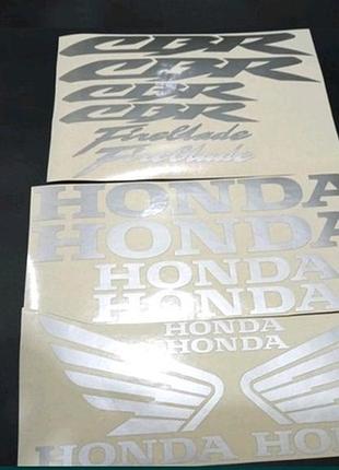 Наклейки на мотоцикл бак пластик  кавасаки honda cbr на мотоцикл хонда цбр