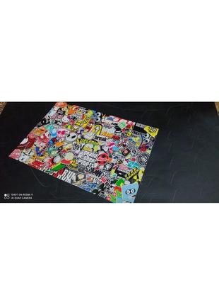 Стикери, стикербомбінг  наклейки авто мото-автомобіль череп черепа мотоцикл сепед скутер космос jdm ждм