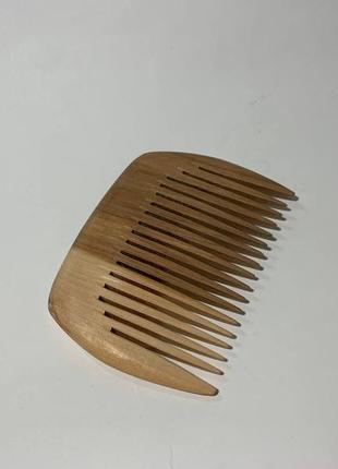 Гребінь дерев'яний для волосся зливу5 фото