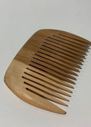 Гребінь дерев'яний для волосся зливу4 фото