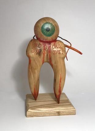 Коллекционная статуэтка "око за око,зуб за зуб"3 фото
