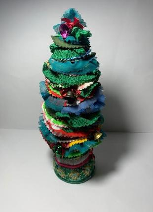 Ёлка  из ткани