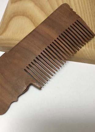 Гребінь дерев'яний для волосся 'харків' 'харків'4 фото