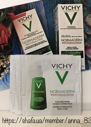 Коригувальний лосьйон для обличчя для жирної проблемної шкіри vichy normaderm phytosolution1 фото