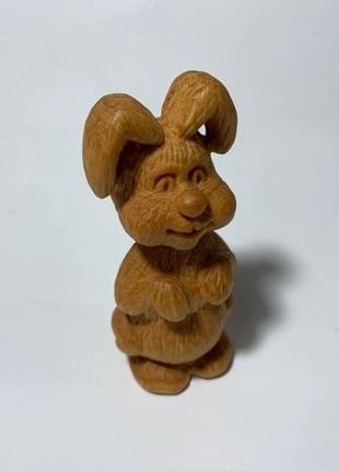 Фигурка деревянная "заяц"8 фото