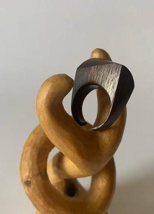 Кольцо деревянное1 фото
