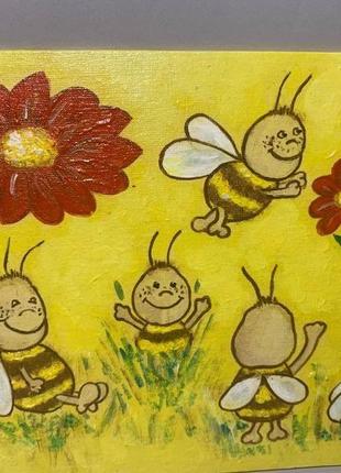 Картина бджілки2 фото