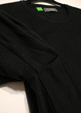 Акція 🔥 1+1=3 3=4 🔥 xl 52 упоряд нов светр пуловер чоловічий чорний zxc2 фото