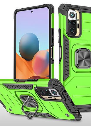 Протиударний чохол із підставкою для xiaomi redmi note 10 pro ...