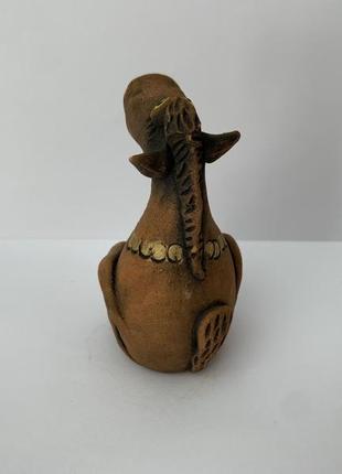 Скульптура керамическая, статуэтка из керамики, фигурка из керамики "кінь"5 фото