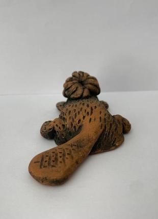 Скульптура керамическая, статуэтка из керамики, фигурка из керамики "собака"4 фото