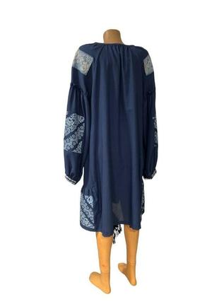 Сукня вишиванка жіноча, вишиванка жіноча лен3 фото