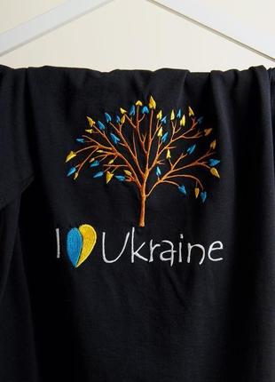 Футболка с вышивкой "україна", "ukraine"2 фото