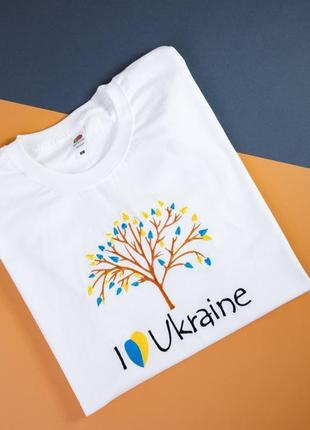 Футболка з вишивкою "україна", "ukraine"5 фото