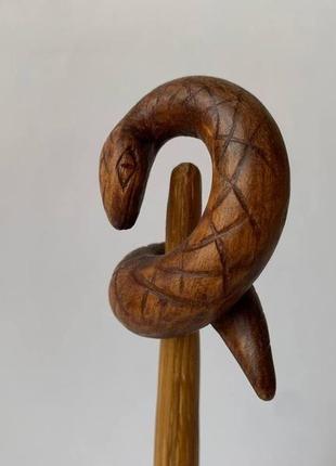Статуэтка "змея", статуэтка из дерева "змея", фигурка из дерева "змея", скульптура из дерева4 фото