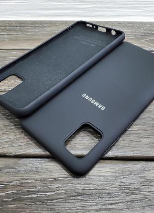 Чохол силіконовий із мікрофіброю для samsung galaxy a31 чорний...