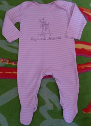 Красивий фірмовий чоловічок на дівчинку 3-6 міс