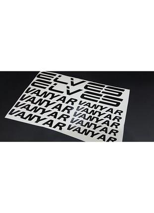 Наклейки на раму велосипеда elves vanyar елвіс