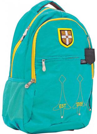 Рюкзак для підлітків yes  ca060 "cambridge", 552956 бірюзовий, 29*14*46см