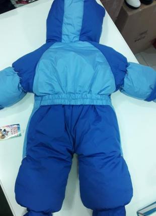 Конверт комбинезон на овчине, конверт трансформер для новорожденного, зимний комбинезон